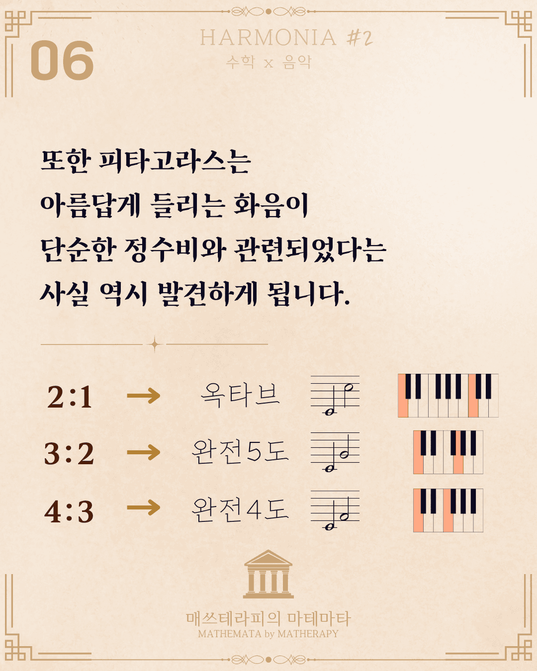 피타고라스와 음악 카드뉴스 6페이지